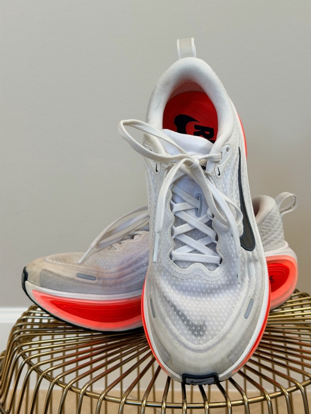 Nike ZoomX Running Shoes - White/Crimson Glow - Men’s 7 - Women’s 8.5